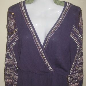 VINTAGE  Free People 🌸 Boho Top